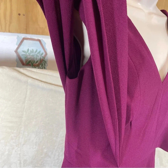 Dress the Population Louisa Butterfly Sleeve Cocktail Dress size large NEW - Picture 6 of 14